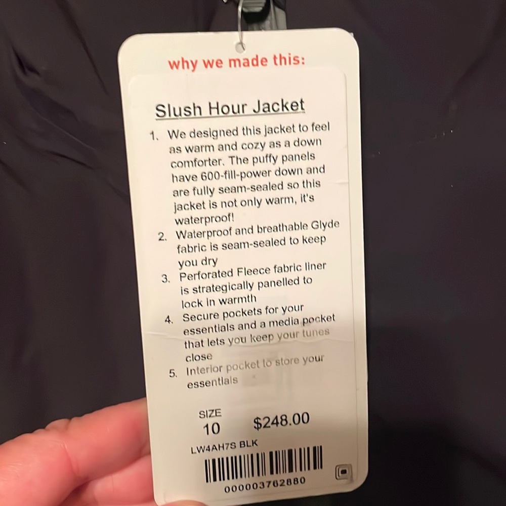 Lululemon slush hour jacket